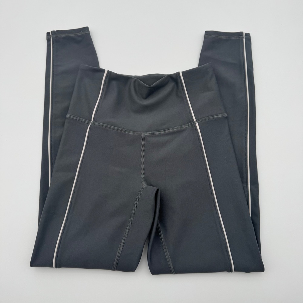 Abercrombie & Fitch YPB Gray High Rise Piping Leggings XS Activewear